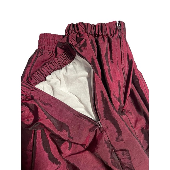 Vtg Climate Zone Track Suit Jacket And Pants Womens 22w Nylon 80s 90s Metallic - Picture 15 of 16